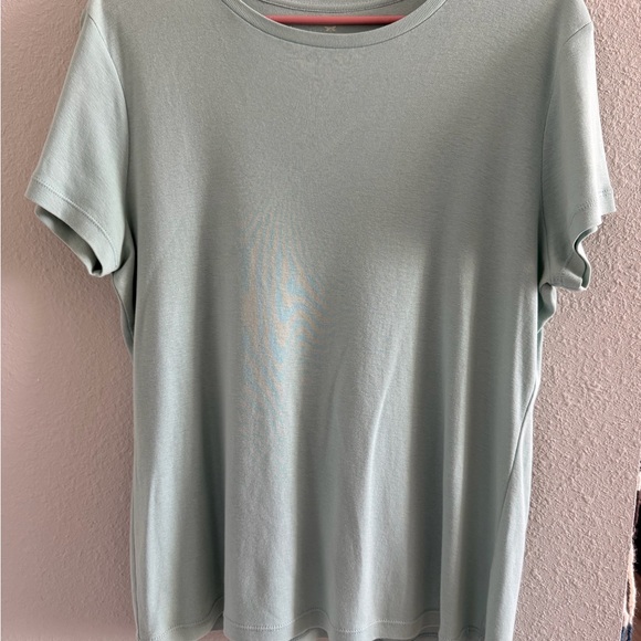 Talbots Light Green Short Sleeve Top - Picture 2 of 6